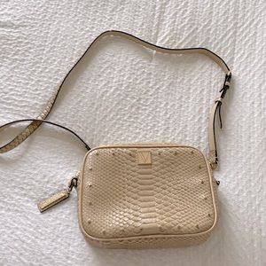 NWOT Victoria secret faux snakeskin purse
